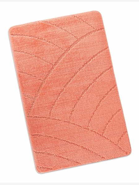 Bellatex Koupelnová předložka 60x100cm oblouky lososová Bellatex