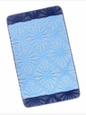 Bellatex Koupelnová předložka 60x100cm paprsky modré Bellatex