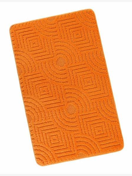 Bellatex Koupelnová předložka 60x100cm bludiště oranžové Bellatex