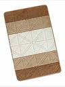 Bellatex Koupelnová předložka 60x100cm trojúhelníky hnědé Bellatex
