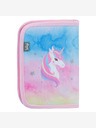 BAAGL  BAAGL Školní penál jednopatrový Rainbow Unicorn