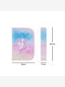 BAAGL  BAAGL Školní penál jednopatrový Rainbow Unicorn