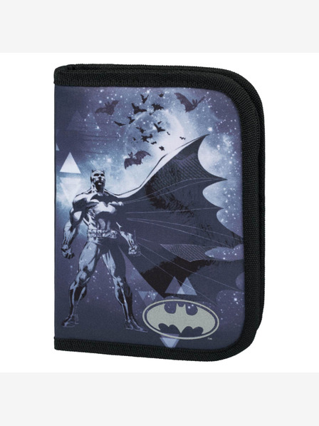 BAAGL  BAAGL Školní penál jednopatrový Batman Storm