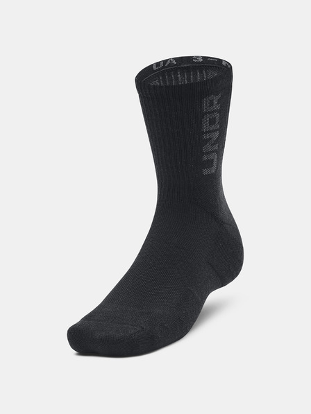 Under Armour Unisexové ponožky Under Armour UA 3-Maker 3pk Mid-Crew