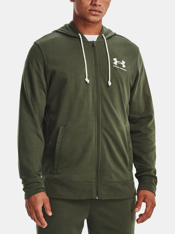 Under Armour Pánská mikina Under Armour UA Rival Terry LC FZ