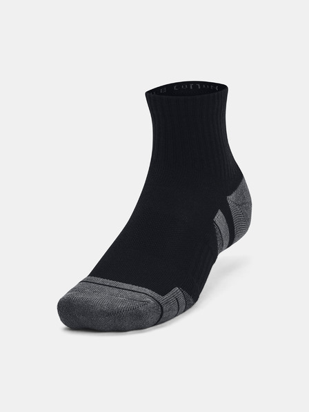 Under Armour Unisexové ponožky Under Armour UA Performance Cotton 3p Qtr