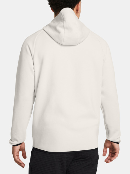 Under Armour Pánská mikina Under Armour UA Unstoppable Flc FZ HD EU-WHT