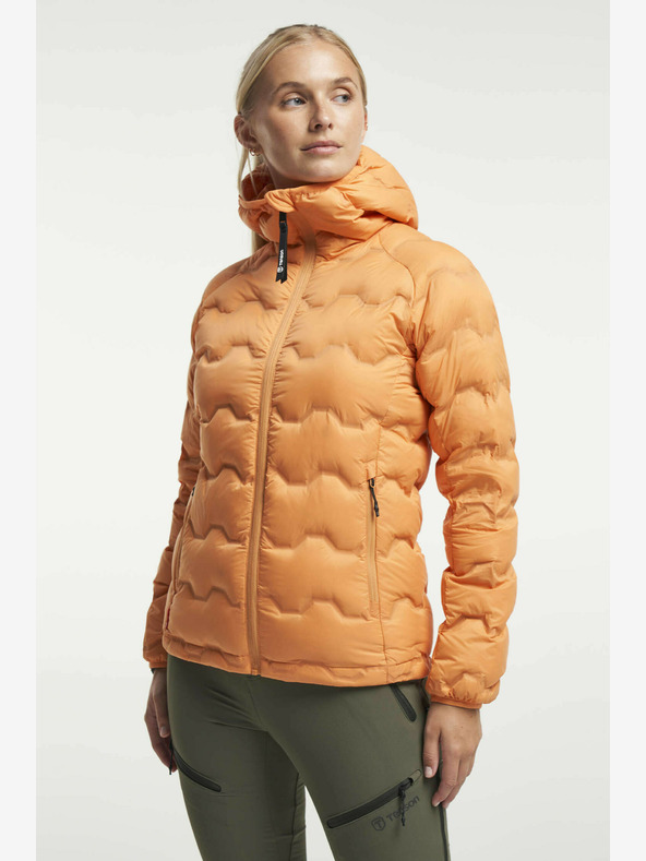 Tenson Dámská Péřová Bunda Tenson Shibui Puffer Jacket W Oranžová
