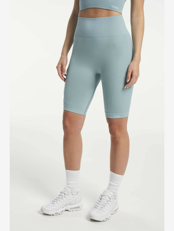 Tenson dámské bezešvé funkční šortky TENSON Seamless Shorts W světle modré