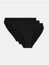 Marks & Spencer Vysoce savé menstruační bikinové kalhotky, 3 ks Marks & Spencer černá