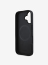 DKNY DKNY PU Leather Checkered Pattern Magsafe Zadní Kryt pro iPhone 16 Black