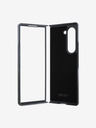 DKNY DKNY PU Leather Checkered Pattern and Stripe Zadní Kryt pro Samsung Galaxy Z Fold 6 Black