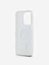 DKNY PC/TPU Repeat Pattern Tonal Stripe Magsafe Zadní Kryt pro iPhone 15 Pro Max Beige DKNY