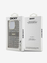 DKNY PC/TPU Repeat Pattern Tonal Stripe Magsafe Zadní Kryt pro iPhone 15 Pro Max Beige DKNY