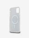 DKNY PC/TPU Repeat Pattern Tonal Stripe Magsafe Zadní Kryt pro iPhone 11 Black DKNY