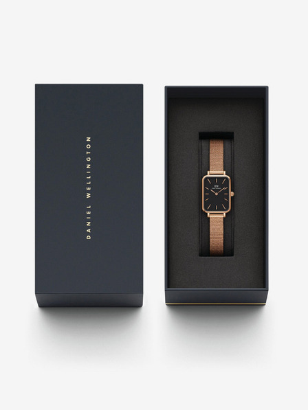 Daniel Wellington Dámské hodinky v růžovozlaté barvě Daniel Wellington Quadro