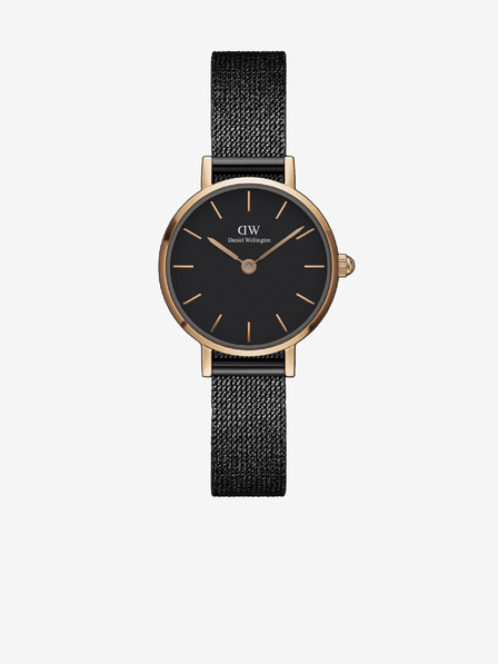 Daniel Wellington Černé dámské hodinky Daniel Wellington Petite