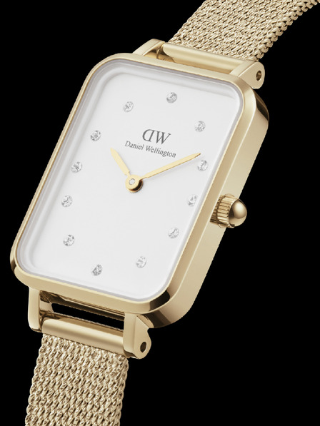Daniel Wellington Dámské hodinky ve zlaté barvě Daniel Wellington Quadro Lumine