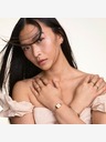 Daniel Wellington Dámské růžovozlaté ocelové náušnice Daniel Wellington 3-Link