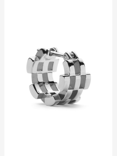 Daniel Wellington Dámské stříbrné ocelové náušnice Daniel Wellington 5-Link