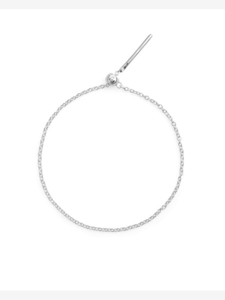 Daniel Wellington Dámský stříbrný náramek Daniel Wellington Charm Chain DW00401045