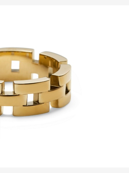Daniel Wellington Daniel Wellington zlatý prsten ocelový 3-Link