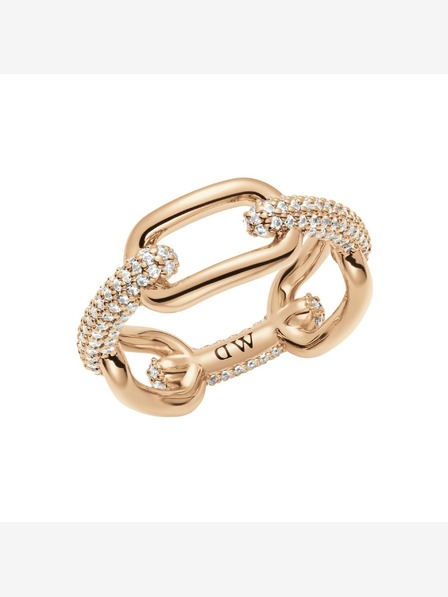 Daniel Wellington Daniel Wellington prsten ocelový Crystal Link