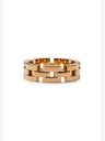 Daniel Wellington Daniel Wellington růžovozlatý prsten ocelový 3-Link