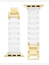 Anne Klein Dámský keramický řemínek Anne Klein pro Apple Watch 38/40/41mm , WK/1010GPWT38