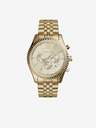 Michael Kors Zlaté unisex hodinky Michael Kors Lexington