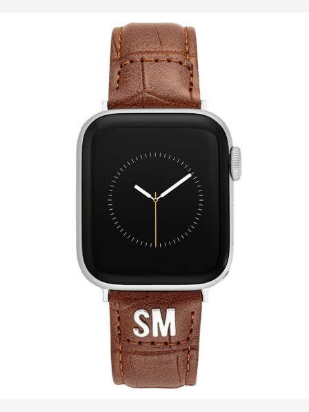 Steve Madden Dámský hnědý řemínek Steve Madden z veganské kůže pro Apple Watch 38/40/41mm, WS/1002SVHY384041