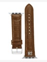 Steve Madden Dámský hnědý řemínek Steve Madden z veganské kůže pro Apple Watch 38/40/41mm, WS/1002SVHY384041