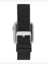 Steve Madden Dámský černý silikonový řemínek Steve Madden pro Apple Watch 38/40/41mm, WS/1003BKSV384041