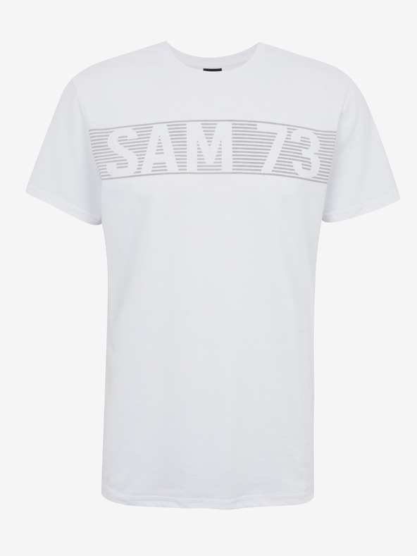 Sam 73 Bílé pánské tričko SAM 73 Barry