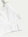 Marks & Spencer Krajková podprsenka bez kostic, se zmenšujícím efektem a technologií Flexifit™ Marks & Spencer bílá