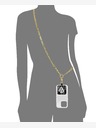 Anne Klein Kovový crossbody řetízek k mobilu Anne Klein WK4022GPGP