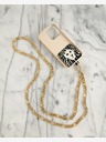 Anne Klein Kovový crossbody řetízek k mobilu Anne Klein WK4022GPGP