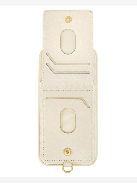 Anne Klein Krémový kryt Anne Klein pro iPhone 14 Pro Max