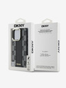 DKNY DKNY PU Leather Checkered Pattern Magsafe Zadní Kryt pro iPhone 16 Pro Black