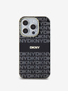 DKNY PC/TPU Repeat Pattern Tonal Stripe Magsafe Zadní Kryt pro iPhone 13 Pro Black DKNY