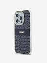 DKNY PC/TPU Repeat Pattern Tonal Stripe Magsafe Zadní Kryt pro iPhone 13 Pro Black DKNY