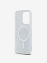 DKNY PC/TPU Repeat Pattern Tonal Stripe Magsafe Zadní Kryt pro iPhone 13 Pro Black DKNY