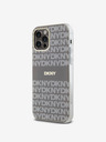 DKNY PC/TPU Repeat Pattern Tonal Stripe Magsafe Zadní Kryt pro iPhone 12/12 Pro Beige DKNY