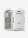 DKNY PC/TPU Repeat Pattern Tonal Stripe Magsafe Zadní Kryt pro iPhone 12/12 Pro Beige DKNY