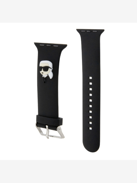 Karl Lagerfeld Karl Lagerfeld Karl Head NFT Řemínek pro Apple Watch 38/40/41 Black