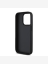 Karl Lagerfeld Karl Lagerfeld PU Saffiano Karl and Choupette Zadní Kryt pro iPhone 15 Pro Black