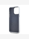 Karl Lagerfeld Grained PU Hotel RSG Zadní Kryt pro iPhone 15 Pro Grey Karl Lagerfeld