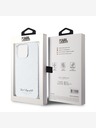 Karl Lagerfeld Grained PU Hotel RSG Zadní Kryt pro iPhone 15 Pro Grey Karl Lagerfeld