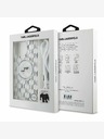 Karl Lagerfeld Karl Lagerfeld IML Monogram Crossbody K&CH Heads MagSafe Zadní Kryt pro iPhone 16 Pro Transparent