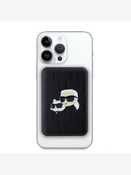 Karl Lagerfeld Karl Lagerfeld Embossed K&CH Heads MagSafe Powerbanka 5000mAh Black